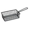 Moda Soho Rectangular Service Basket 160x104x50mm Black -Tableware Series Store 73826 BK