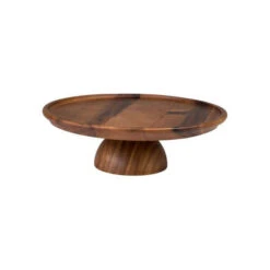 Moda Brooklyn Cake Stand 305x100mm Acacia Wood