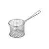 Athena Presentation Pieces Round Service Basket 93x79mm Stainless Steel -Tableware Series Store 74218