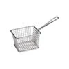 Athena Presentation Pieces Rectangular Service Basket 118x98x78mm Stainless Steel -Tableware Series Store 74222