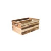 Moda Brooklyn Crate 340x230x150mm Rustic Acacia Wood -Tableware Series Store 76745