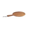Moda Artisian Round Paddle Board 300x430x15mm Acacia Wood -Tableware Series Store 76801