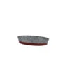 Chef Inox Coney Island Galvanised Oval Tray Dipped Red 270x190x45mm -Tableware Series Store 78662 TK