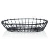 Chef Inox Coney Island Oval Wire Basket Patina Blk 280x205x60mm -Tableware Series Store 78743