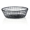 Chef Inox Coney Island - Mesh Wire Round Serving Basket Zinc Finish 230x75mm -Tableware Series Store 78750