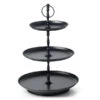 MODA Chef Inox Coney Island - Galvanised Black Tea Stand 3 Tier (18/25/31)x470mm -Tableware Series Store 78785