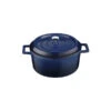 MODA Lava Round Casserole 240x115mm / 4.5Lt Blue