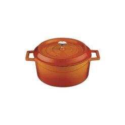 MODA Lava Round Casserole 240x115mm / 4.5Lt Orange