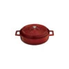 MODA Lava Low Casserole Low Casserole 240x60mm / 2.4Lt Red