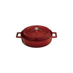 MODA Lava Low Casserole Low Casserole 240x60mm / 2.4Lt Red
