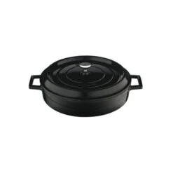 MODA Lava Low Casserole 280x65mm / 3.4Lt Black