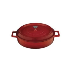 MODA Lava Low Casserole 280x65mm / 3.4Lt Red