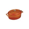 MODA Lava Oval Casserole Oval Casserole 250x205x100mm / 3.3Lt Orange