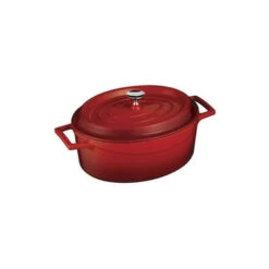 MODA Lava Oval Casserole Oval Casserole 250x205x100mm / 3.3Lt Red