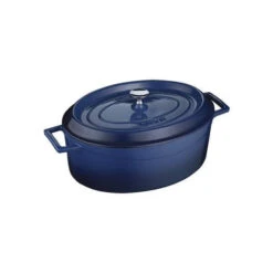 MODA Lava Oval Casserole 290x230x110mm / 4.8Lt Blue