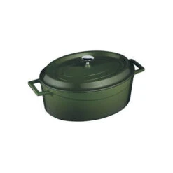 MODA Lava Oval Casserole 290x230x110mm / 4.8Lt Green