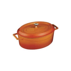 MODA Lava Oval Casserole 290x230x110mm / 4.8Lt Orange