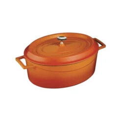MODA Lava Oval Casserole 330x265x120mm / 6.4Lt Orange