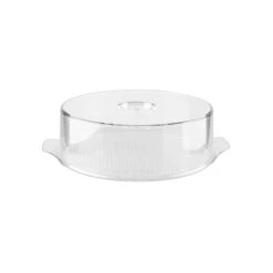 Stackable Acrylic Round Cover & Tray