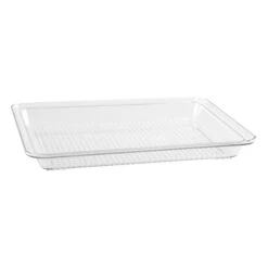 ZIcco Rectangular Clear Tray (530x325mm) - TRAY ONLY