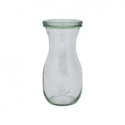 Weck Bottle Glass Jar With Lid 290ml 60x140mm (Box Of 6)