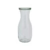 Weck Bottle Glass Jar With Lid 530ml 60x184mm (Box Of 6)