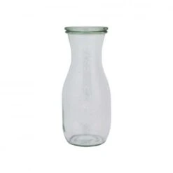 Weck Bottle Glass Jar With Lid 530ml 60x184mm (Box Of 6)