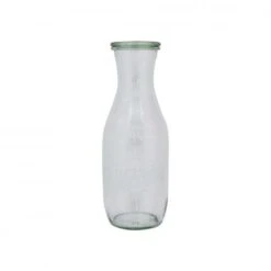Weck Bottle Glass Jar With Lid 1062ml 60x250mm (Box Of 6)
