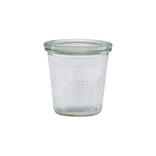 Weck Glass Jars With Lid 140ml 60x70mm (Box Of 12) 3 Weck Glass Jars With Lid 140ml 60x70mm (Box Of 12)