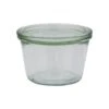 Weck Glass Jar With Lid 370ml 100x69mm (Box Of 6) 1 Weck Glass Jar With Lid 370ml 100x69mm (Box Of 6) -Tableware Series Store 82373