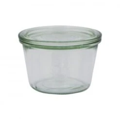 Weck Glass Jar With Lid 370ml 100x69mm (Box Of 6)