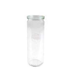 Weck Cylinder Glass Jar With Lid 600ml 60x210mm (Box Of 12)