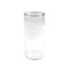 Weck Cylinder Glass Jar With Lid 1040ml 80x210mm (Box Of 6) 2 Weck Cylinder Glass Jar With Lid 1040ml 80x210mm (Box Of 6) -Tableware Series Store 82386