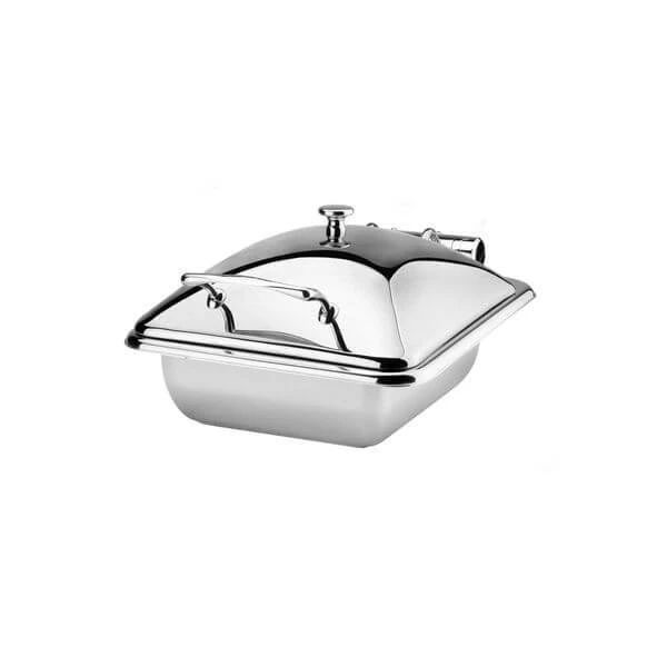 MODA Athena Princess 1/2 Size Rectangular Chafer Stainless Steel Lid 3 MODA Athena Princess 1/2 Size Rectangular Chafer Stainless Steel Lid