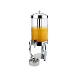 MODA Athena Imperial Single Juice Dispenser 215x600mm / 8Lt Cast Alloy Legs, Acrylic Body
