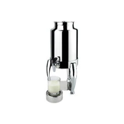 MODA Athena Imperial Milk Dispenser 210x500mm / 6Lt Cast Alloy Legs, - Stainless Steel Body