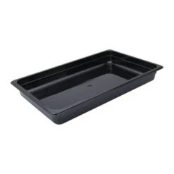 Polycarbonate Gastronorm Pan Black 1/1 Size 530x325x200mm / 25.59Lt