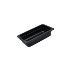 Polycarbonate Gastronorm Pan Black 1/3 Size 325x175x150mm / 5.29Lt