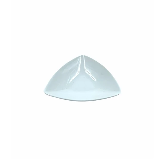 Tablekraft Miniatures Buffet White Triangle Dish 102x102x25mm (Box Of 12) 3 Tablekraft Miniatures Buffet White Triangle Dish 102x102x25mm (Box Of 12)