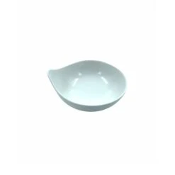 Tablekraft Miniatures Buffet White Canape Dish With Handle 100x45mm (Box Of 12)