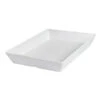 Ryner Melamine Serving Bowls Rectangular Deep Dish 350x250x50mm - White -Tableware Series Store 91073 W