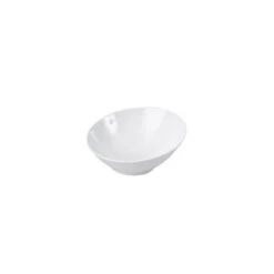 Ryner Melamine Serving Bowls Slant Bowl 210mm White