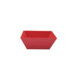 Ryner Melamine Serving Bowls Square Bowl 300x300x115mm Red