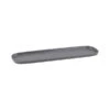 Ryner Melamine Rectangular Dish 2/4 Size, 20mm Deep - Stone Grey (Box Of 6) -Tableware Series Store 916681 GY