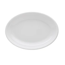 Coucou Melamine Oval Platter 44x26.5x5cm - Ivory