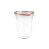 Complete Weck Glass Jar With Lid 850ml 100x147mm (Box Of 6)