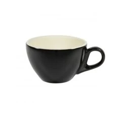 Brew Latte Cup 280ml - Onyx / White (Box Of 6)