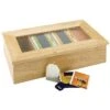 Olympia Tea Box With Lid 4 Compartment - 90x335x200mm 3.5x13x7.75" -Tableware Series Store CB808