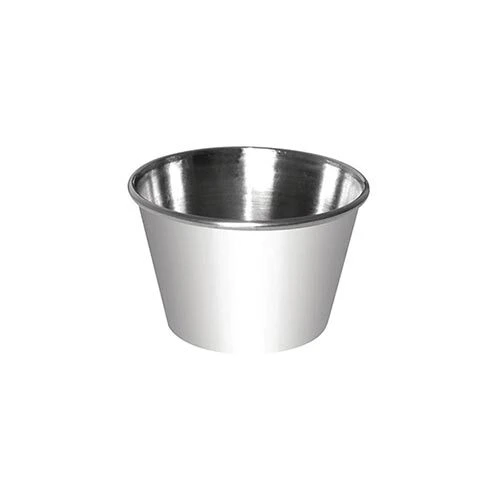 Stainless Steel Dipping Pot 340ml (Box Of 12) 3 Stainless Steel Dipping Pot 340ml (Box Of 12)