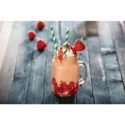 Pasabahce Olympia Handled Drinking Jar Printed "Ice Cold Drink" - 450ml 16oz (Box Of 12) -Tableware Series Store CM698 3